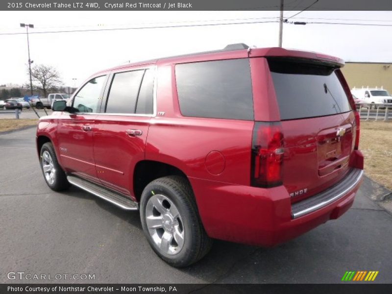 Crystal Red Tintcoat / Jet Black 2015 Chevrolet Tahoe LTZ 4WD