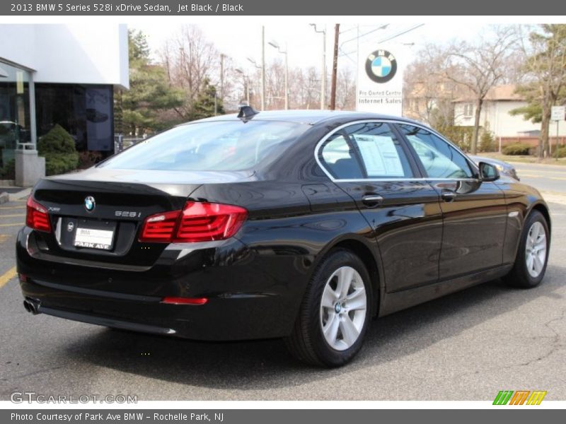 Jet Black / Black 2013 BMW 5 Series 528i xDrive Sedan