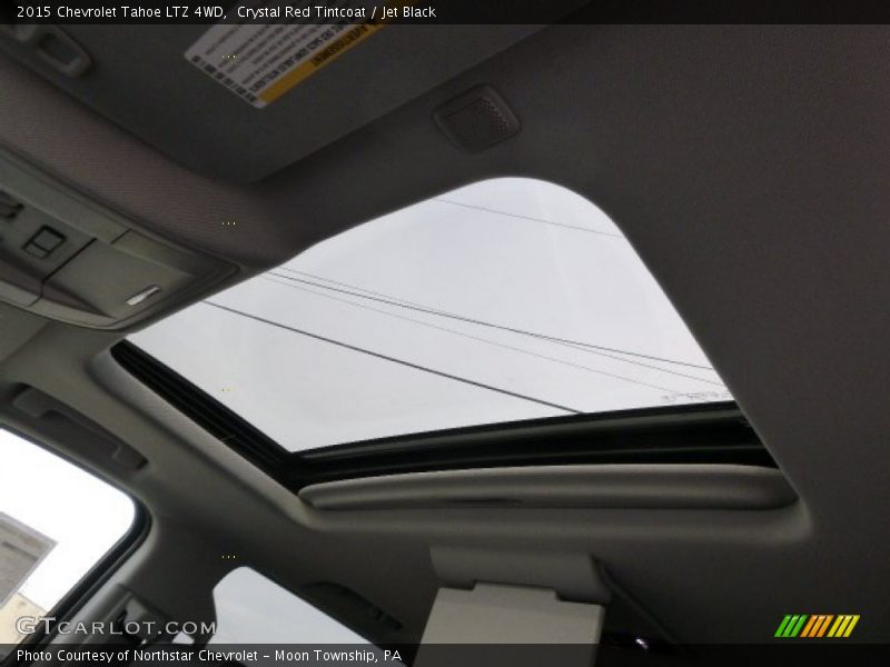 Crystal Red Tintcoat / Jet Black 2015 Chevrolet Tahoe LTZ 4WD