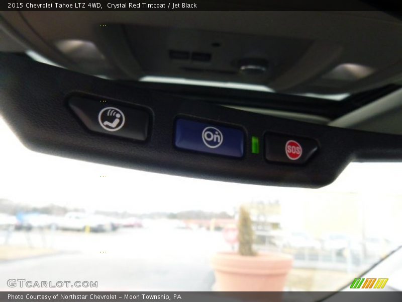 Crystal Red Tintcoat / Jet Black 2015 Chevrolet Tahoe LTZ 4WD