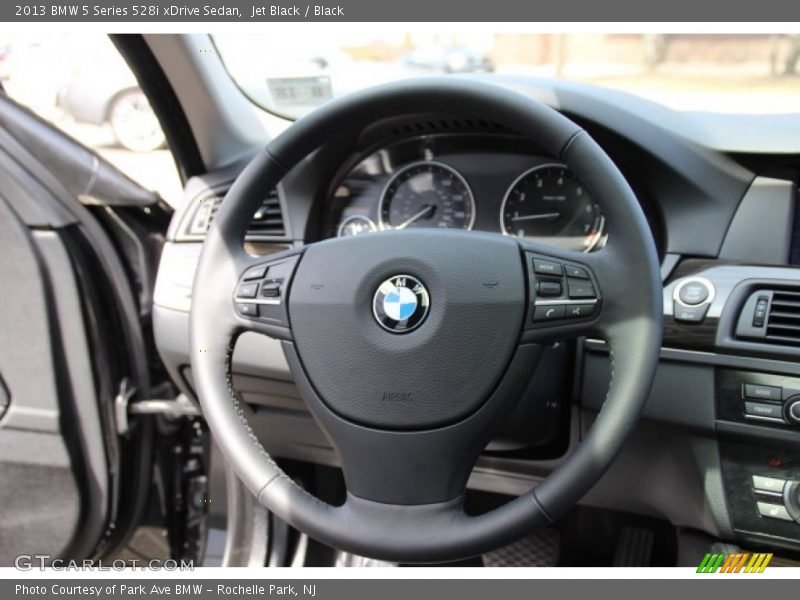 Jet Black / Black 2013 BMW 5 Series 528i xDrive Sedan