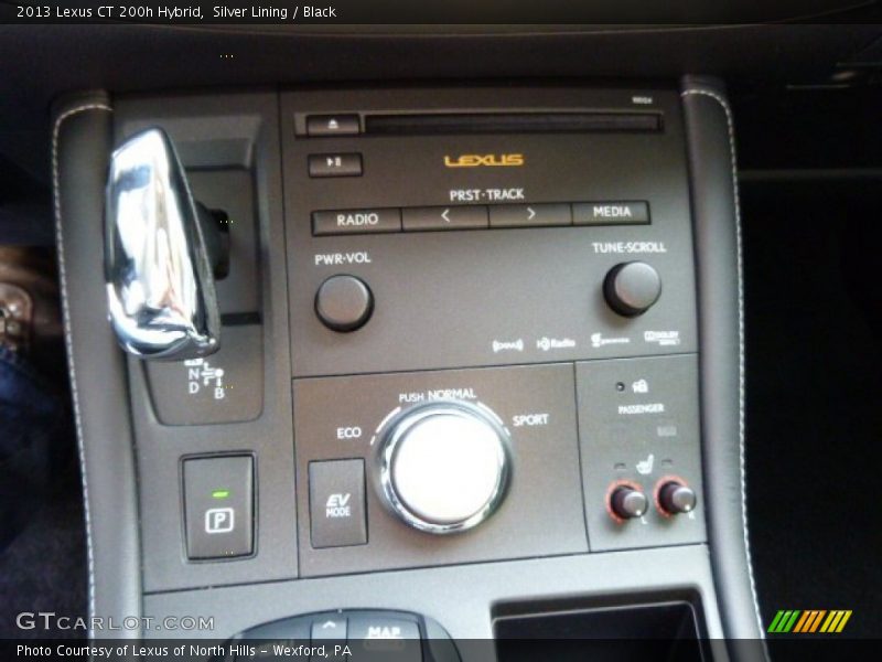 Silver Lining / Black 2013 Lexus CT 200h Hybrid