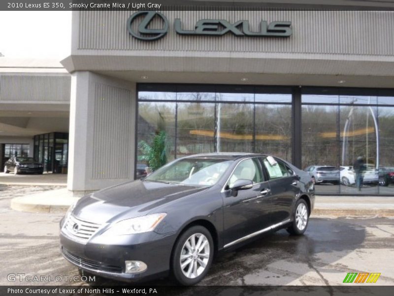 Smoky Granite Mica / Light Gray 2010 Lexus ES 350
