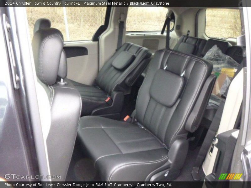 Maximum Steel Metallic / Black/Light Graystone 2014 Chrysler Town & Country Touring-L