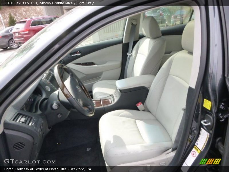 Smoky Granite Mica / Light Gray 2010 Lexus ES 350