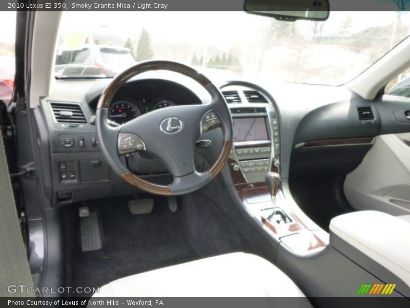 Smoky Granite Mica / Light Gray 2010 Lexus ES 350