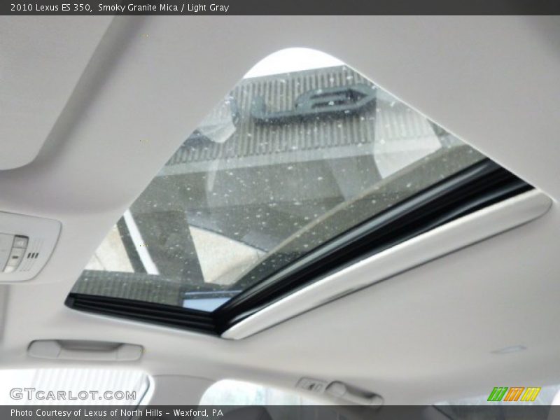 Smoky Granite Mica / Light Gray 2010 Lexus ES 350