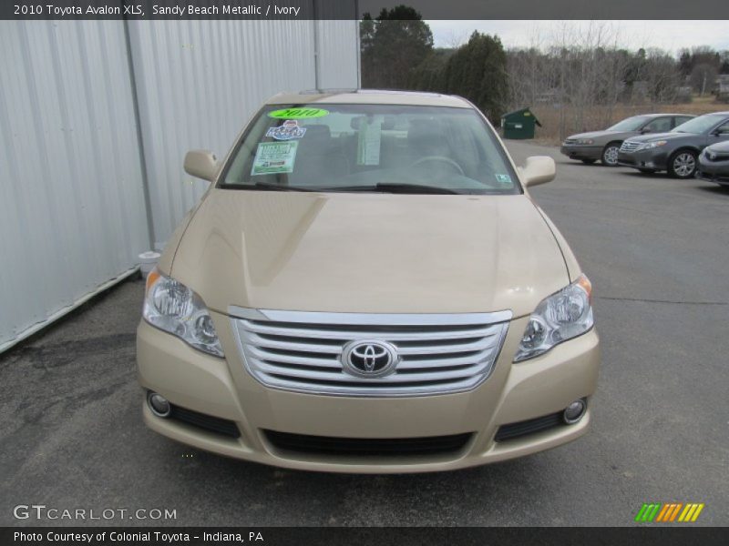 Sandy Beach Metallic / Ivory 2010 Toyota Avalon XLS