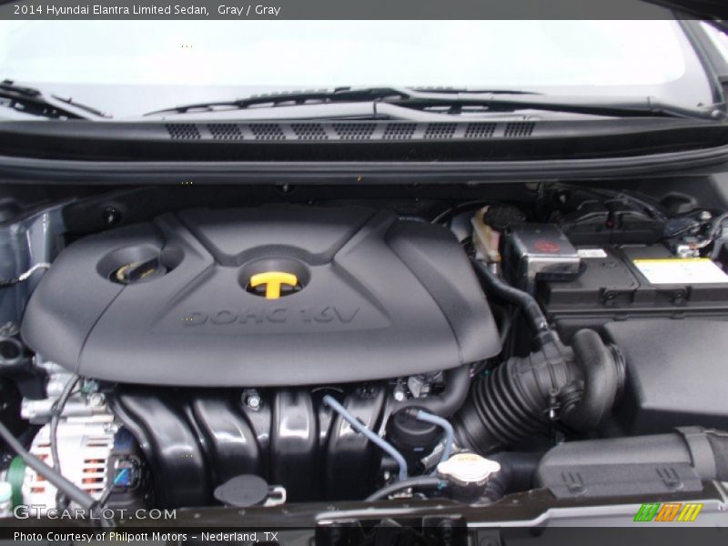 Gray / Gray 2014 Hyundai Elantra Limited Sedan
