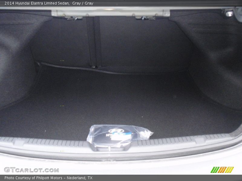 Gray / Gray 2014 Hyundai Elantra Limited Sedan