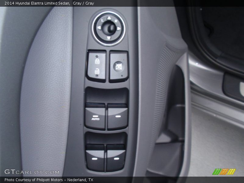 Gray / Gray 2014 Hyundai Elantra Limited Sedan