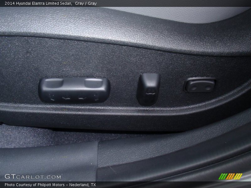 Gray / Gray 2014 Hyundai Elantra Limited Sedan