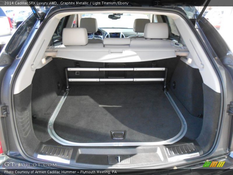 Graphite Metallic / Light Titanium/Ebony 2014 Cadillac SRX Luxury AWD