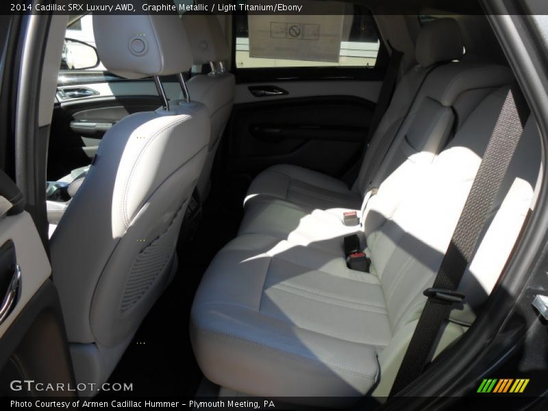 Graphite Metallic / Light Titanium/Ebony 2014 Cadillac SRX Luxury AWD
