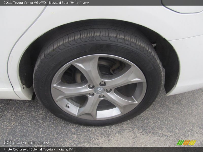 Blizzard Pearl White / Ivory 2011 Toyota Venza V6 AWD