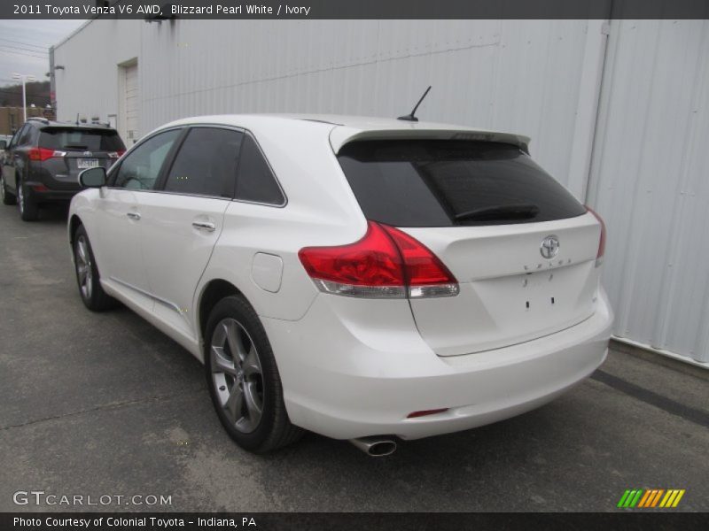 Blizzard Pearl White / Ivory 2011 Toyota Venza V6 AWD