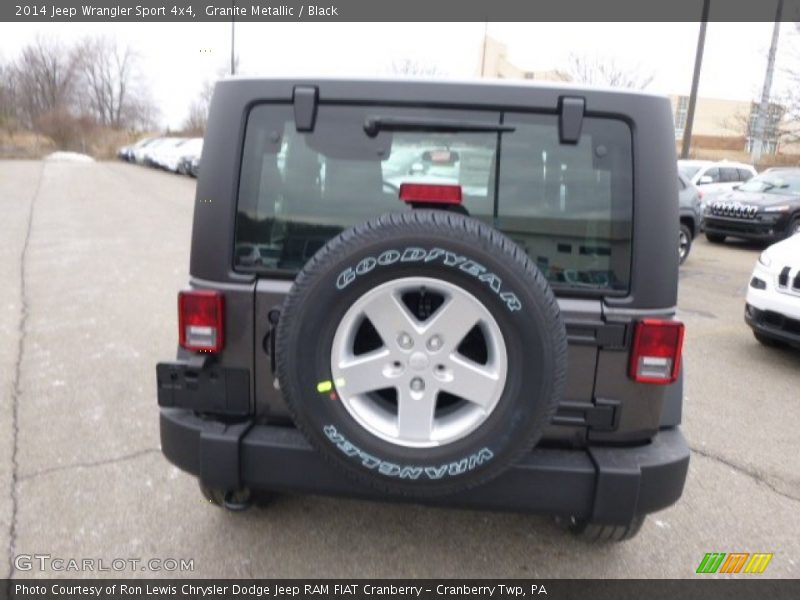 Granite Metallic / Black 2014 Jeep Wrangler Sport 4x4