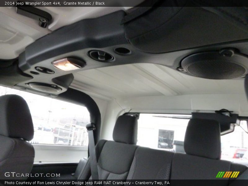 Granite Metallic / Black 2014 Jeep Wrangler Sport 4x4