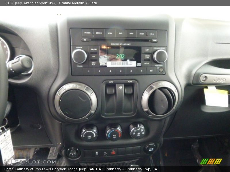 Granite Metallic / Black 2014 Jeep Wrangler Sport 4x4
