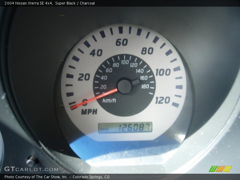 Super Black / Charcoal 2004 Nissan Xterra SE 4x4