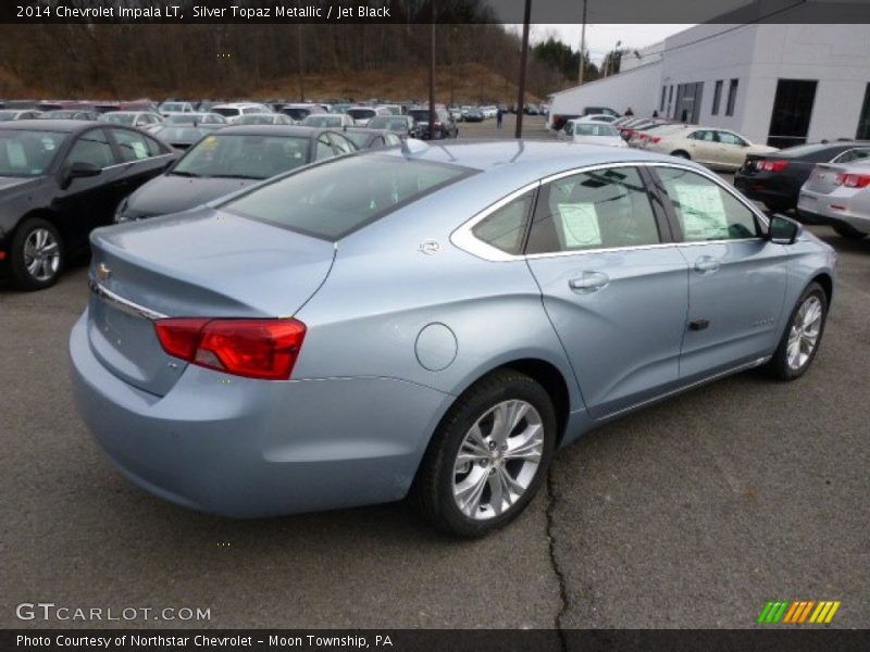 Silver Topaz Metallic / Jet Black 2014 Chevrolet Impala LT