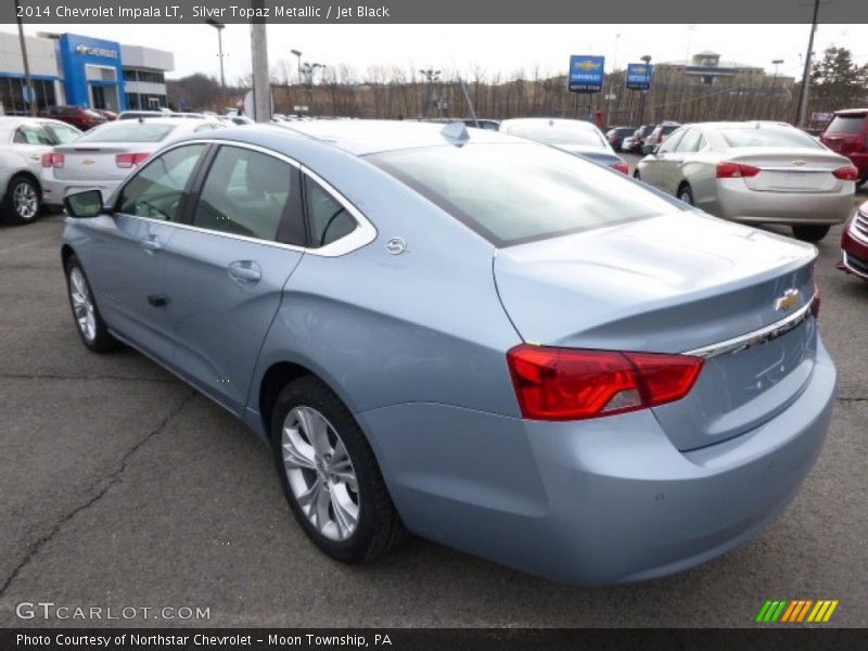 Silver Topaz Metallic / Jet Black 2014 Chevrolet Impala LT