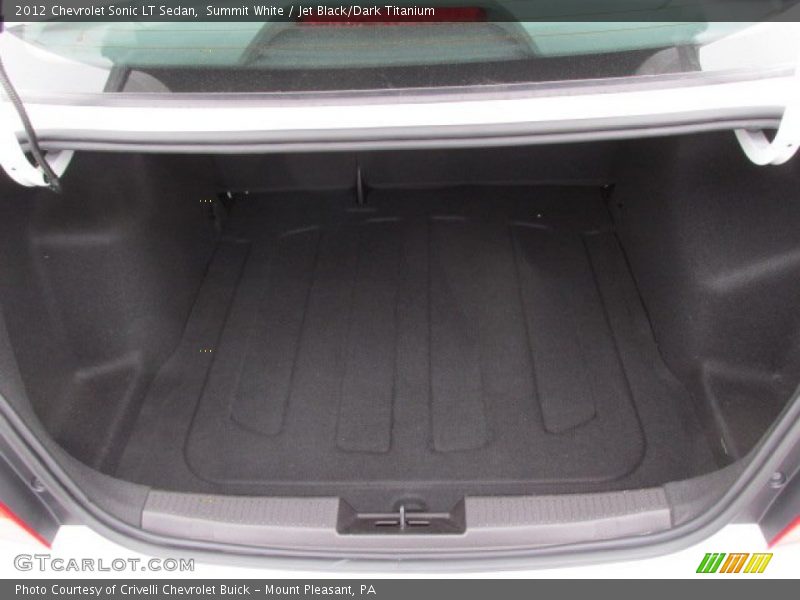 Summit White / Jet Black/Dark Titanium 2012 Chevrolet Sonic LT Sedan