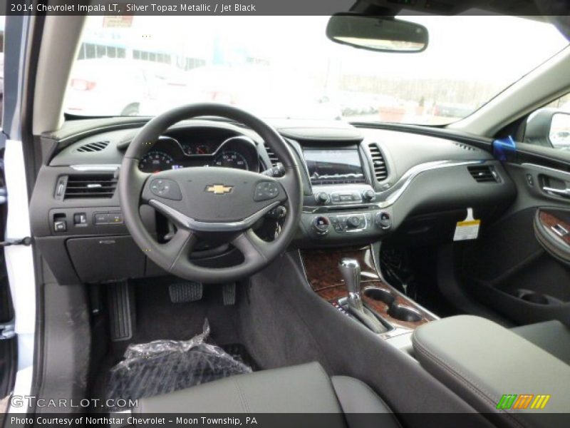 Silver Topaz Metallic / Jet Black 2014 Chevrolet Impala LT