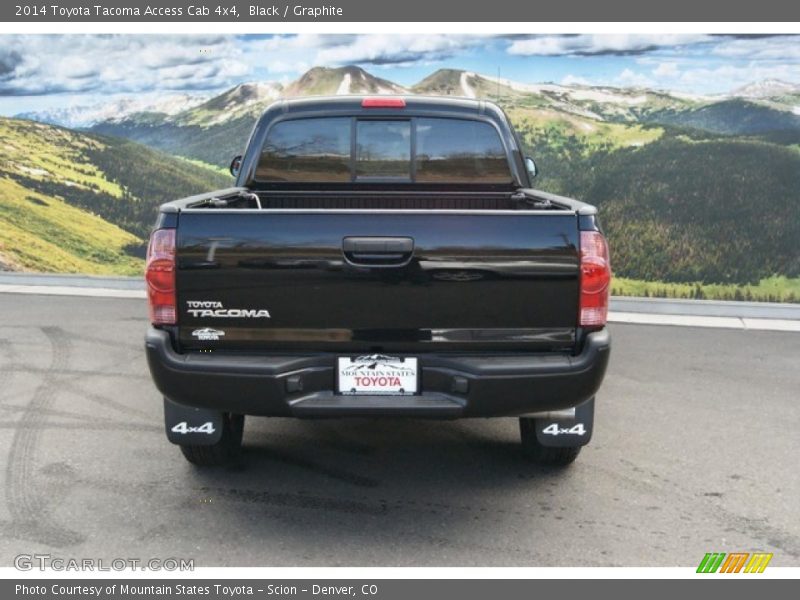 Black / Graphite 2014 Toyota Tacoma Access Cab 4x4