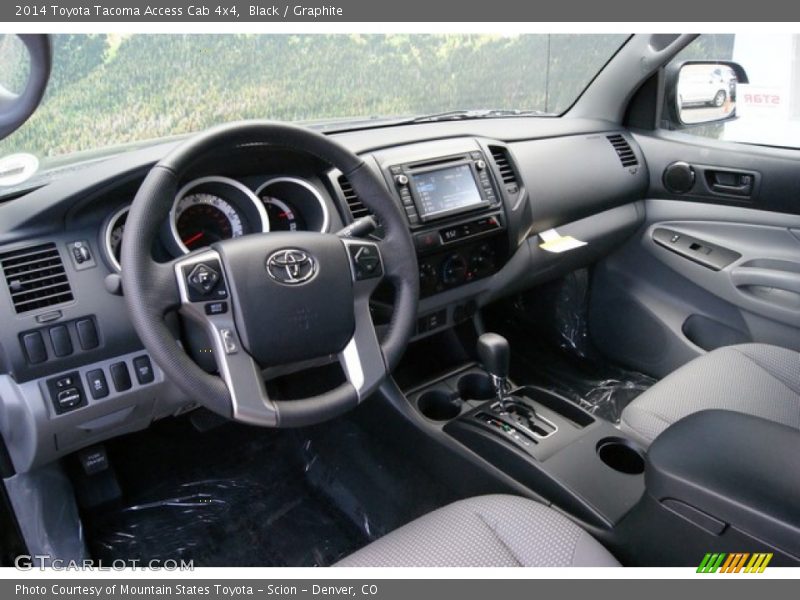 Black / Graphite 2014 Toyota Tacoma Access Cab 4x4
