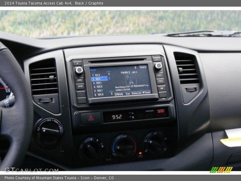 Black / Graphite 2014 Toyota Tacoma Access Cab 4x4
