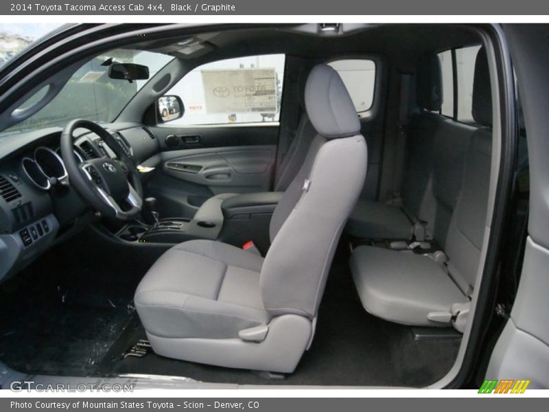 Black / Graphite 2014 Toyota Tacoma Access Cab 4x4
