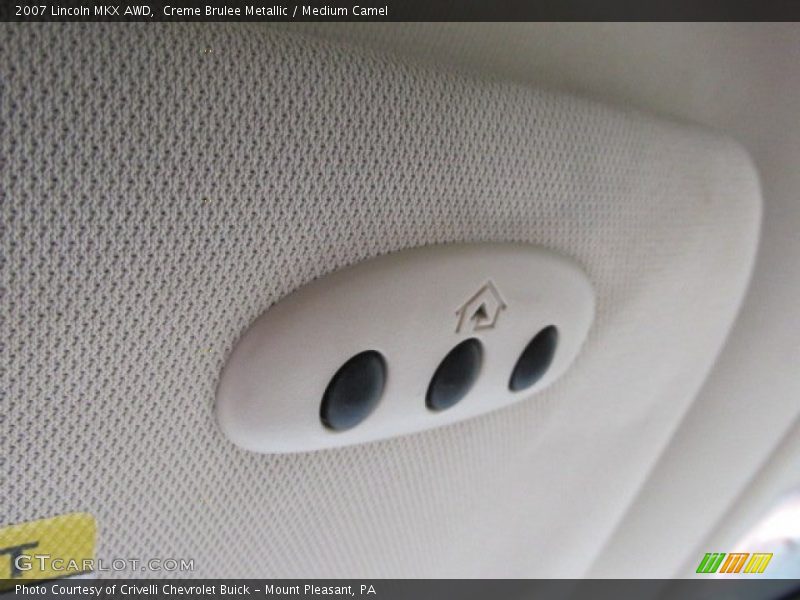 Creme Brulee Metallic / Medium Camel 2007 Lincoln MKX AWD