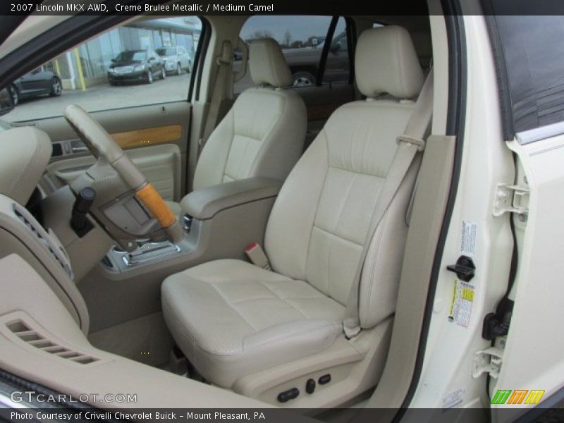 Creme Brulee Metallic / Medium Camel 2007 Lincoln MKX AWD