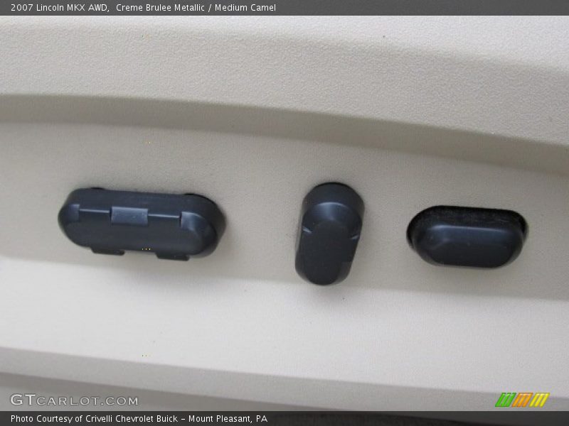 Creme Brulee Metallic / Medium Camel 2007 Lincoln MKX AWD