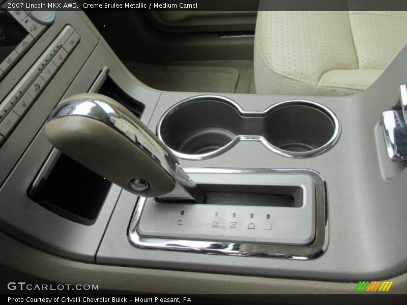 Creme Brulee Metallic / Medium Camel 2007 Lincoln MKX AWD