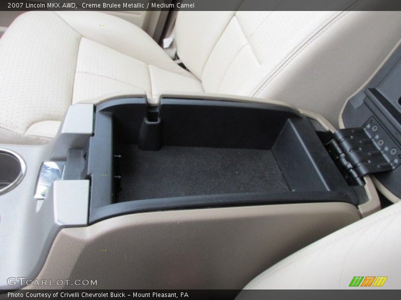 Creme Brulee Metallic / Medium Camel 2007 Lincoln MKX AWD