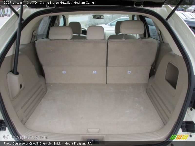 Creme Brulee Metallic / Medium Camel 2007 Lincoln MKX AWD