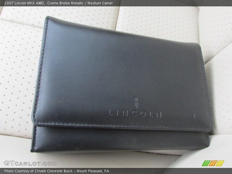 Creme Brulee Metallic / Medium Camel 2007 Lincoln MKX AWD