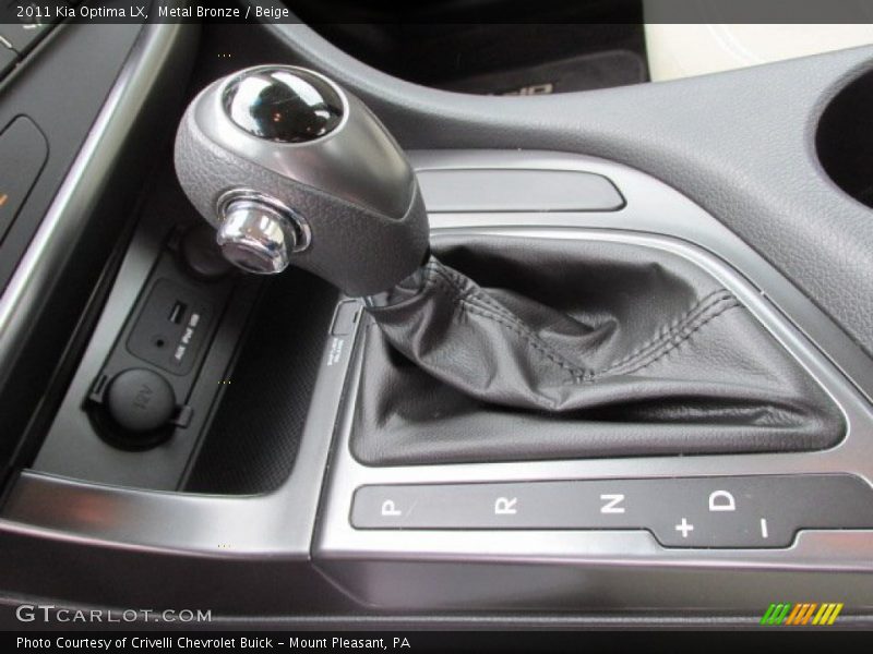 Metal Bronze / Beige 2011 Kia Optima LX