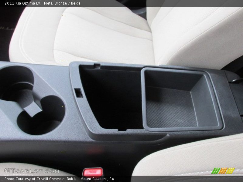 Metal Bronze / Beige 2011 Kia Optima LX