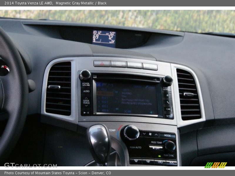 Magnetic Gray Metallic / Black 2014 Toyota Venza LE AWD