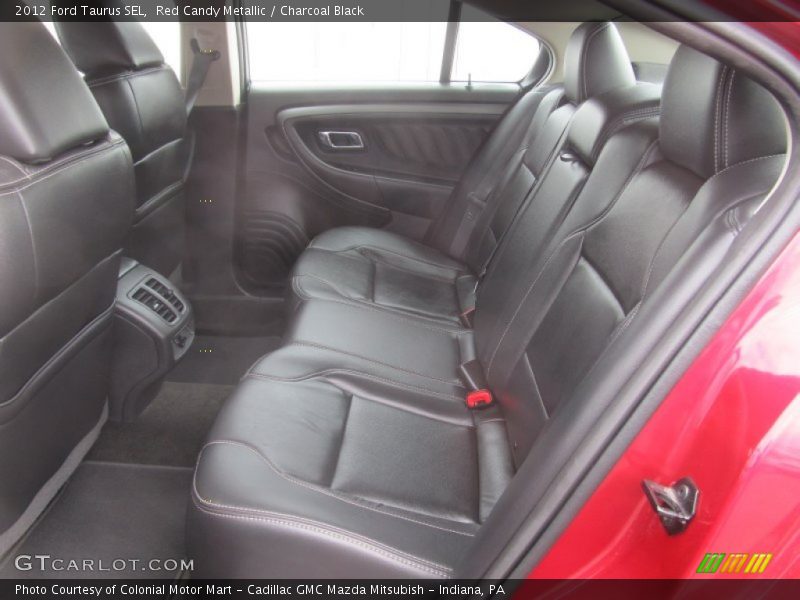 Red Candy Metallic / Charcoal Black 2012 Ford Taurus SEL