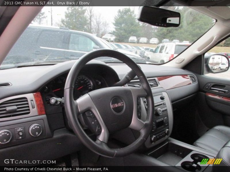 Onyx Black / Ebony 2013 GMC Yukon XL SLT 4x4