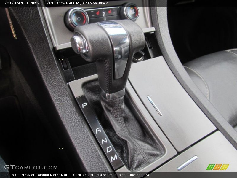 Red Candy Metallic / Charcoal Black 2012 Ford Taurus SEL