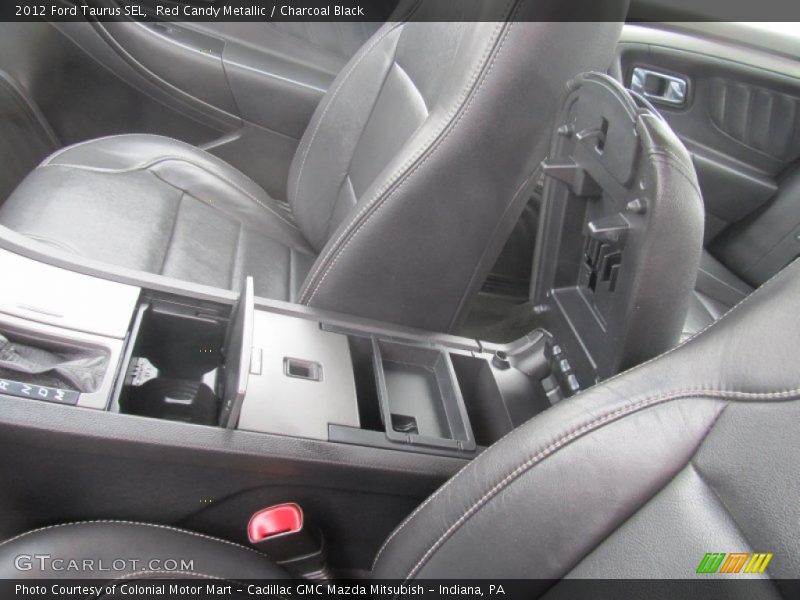 Red Candy Metallic / Charcoal Black 2012 Ford Taurus SEL