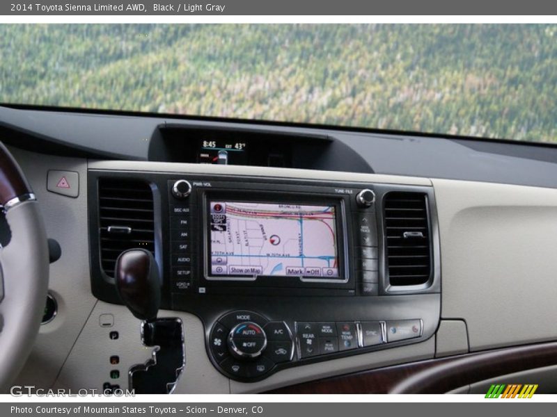 Black / Light Gray 2014 Toyota Sienna Limited AWD
