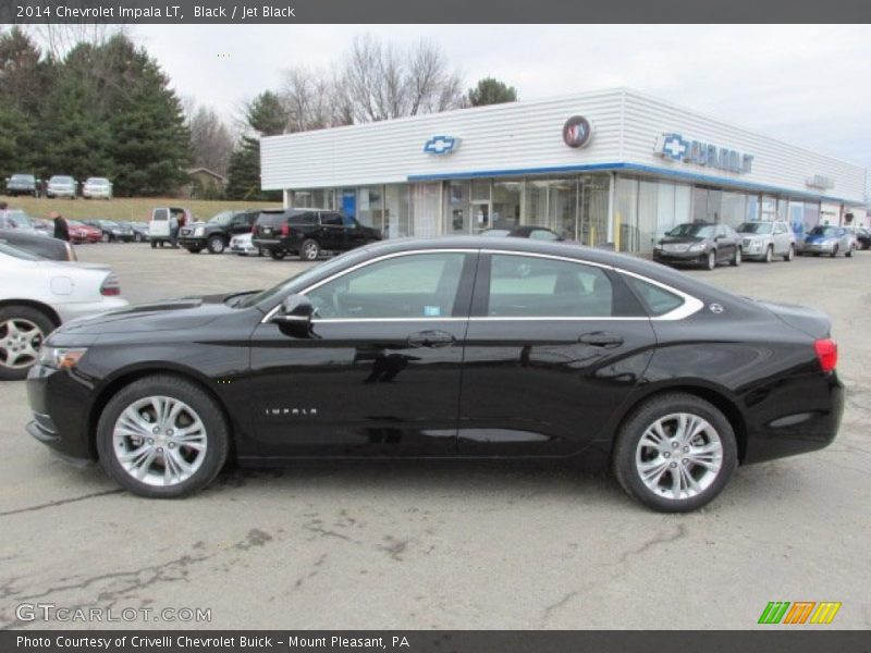 Black / Jet Black 2014 Chevrolet Impala LT