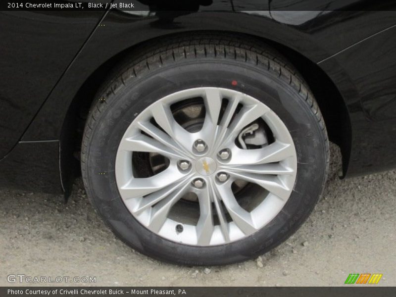 Black / Jet Black 2014 Chevrolet Impala LT