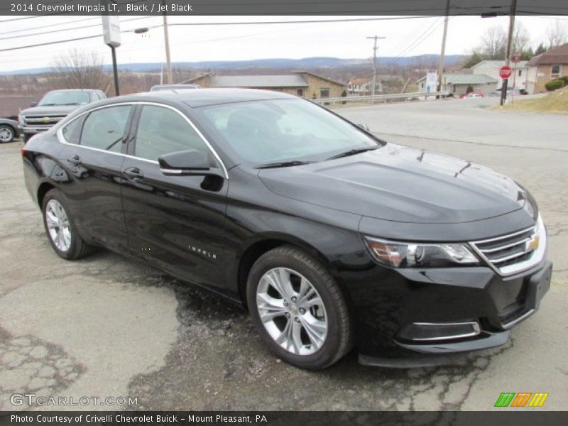 Black / Jet Black 2014 Chevrolet Impala LT